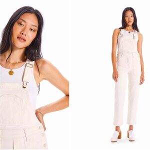 Mother - The Patch Pocket Overall Ankle in Act Natural